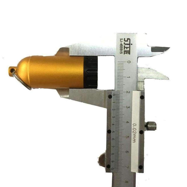 Planet Gates White Aluminum Alloy Mini Scuba Tank with One Pick Needle and 12 Different Size O-rings Scuba Diving Accessories