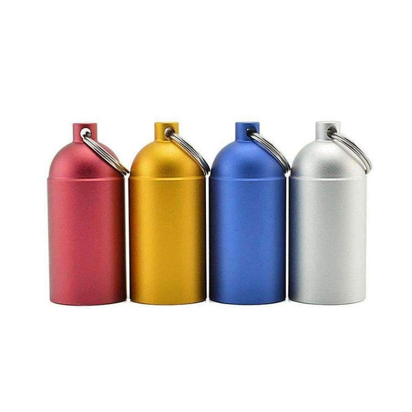 Planet Gates White Aluminum Alloy Mini Scuba Tank with One Pick Needle and 12 Different Size O-rings Scuba Diving Accessories