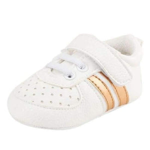 Planet Gates White And Gold / 0-6 Months Slip-on Shallow Baby Shoes Soft Downy Warm Winter Newborn Baby Boy Shoes Soft Sole Cotton Infant Toddlers First Walkers