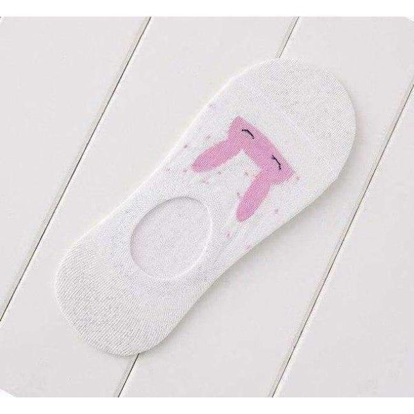 Planet Gates White and pink 10pieces=5pair  Summer ankle socks women candy color silicone antiskid invisible socks cool Cotton socks free shipping