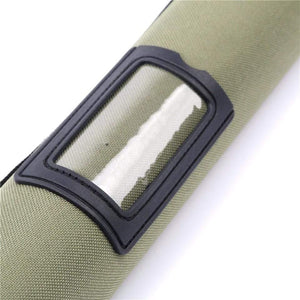 Planet Gates White Army Green Cordura Rod Case Carbon Fiber Fly Rod Tube for Rods 30" fits 9' and 10' Fishjng Bag