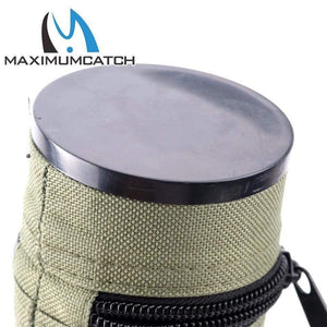 Planet Gates White Army Green Cordura Rod Case Carbon Fiber Fly Rod Tube for Rods 30" fits 9' and 10' Fishjng Bag