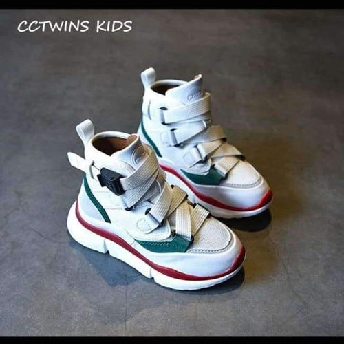 Planet Gates white Autumn / 1 Autumn Children High Top Sneaker Baby Boy Pu Leather Shoe Girll Fashion Sport Casual Trainer FH2244