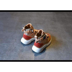 Planet Gates white Autumn / 1 Autumn Children High Top Sneaker Baby Boy Pu Leather Shoe Girll Fashion Sport Casual Trainer FH2244