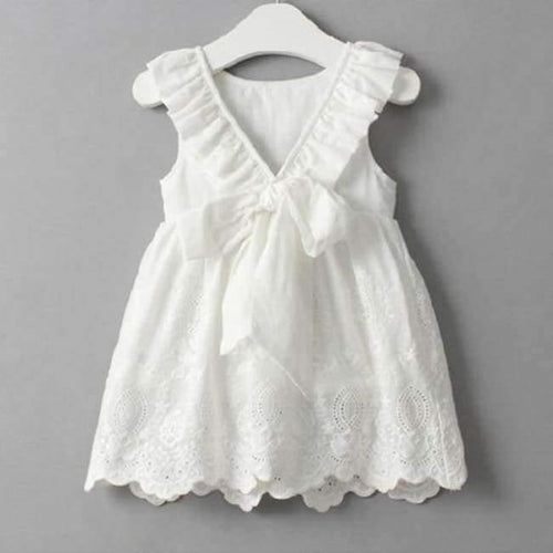 Planet Gates white AZ217 / 2T Sweet Princess Dress Baby Kids Girls Clothing Wedding Party Dresses Children Clothing Pink Applique