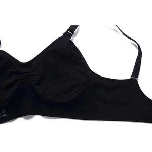 Planet Gates White / B / 34 Nursing Bra Pregnant Women Quick Release Breastfeeding Bra Prevention Sagging Bras Underwear Plus Size