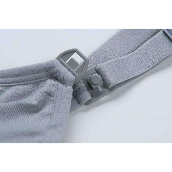 Planet Gates White / B / 34 Nursing Bra Pregnant Women Quick Release Breastfeeding Bra Prevention Sagging Bras Underwear Plus Size