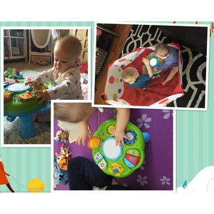 Planet Gates White Baby Toys Educational 13-24 Months Musical Toys For Baby Toddlers Infants Activity Play Table Brinquedos Para Bebe Oyuncak