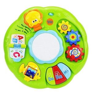 Planet Gates White Baby Toys Educational 13-24 Months Musical Toys For Baby Toddlers Infants Activity Play Table Brinquedos Para Bebe Oyuncak