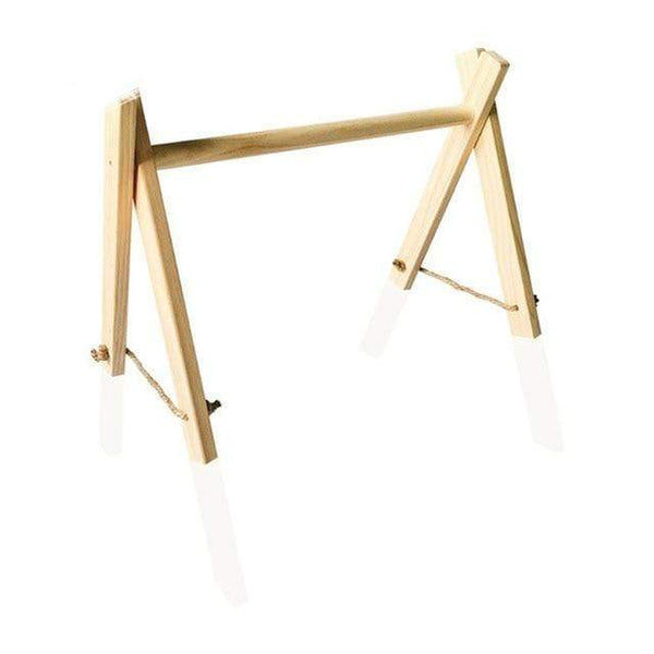 Planet Gates white Baby Toys Wooden Play Gym Hanging Mobile Bed Holder Star Pendant Stroller Baby Toy Bell Wood Rattle Ring Newborn Educational Toy