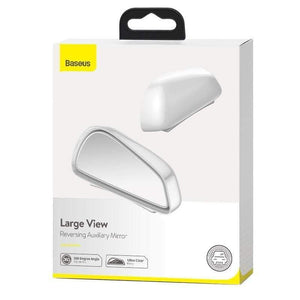Baseus 1 Pair Car Blind Spot Mirror Car Rearview Auxiliary Mirror HD Large View Convex Glass Wide Angle Rear View Mirror