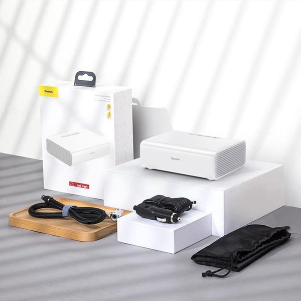 Baseus Intelligent Car Air Compressor Tire Inflatable Pump 12V Portable Auto Tyre Inflator for Car Tires