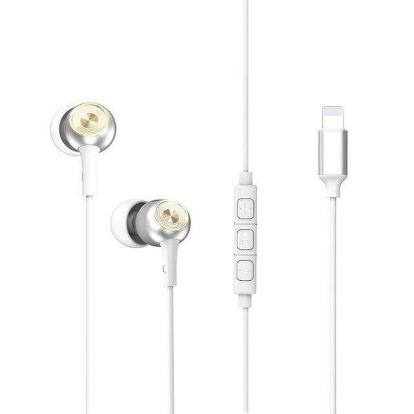 Planet Gates White Baseus P02 Wired Earphone Stereo Bass Sound Headset In Ear Earphones With Mic Earpiece For iPhone X 8 7 IOS 11 10 9 8 7 kulakl k