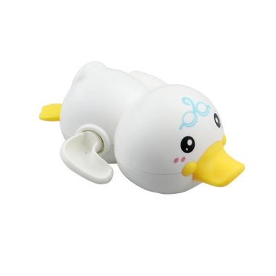 Planet Gates white Bathroom Bath Shower Baby Clockwork Swimming Children Play Water Cute Little Yellow Duck Bathing Bathtub Toys For Kid