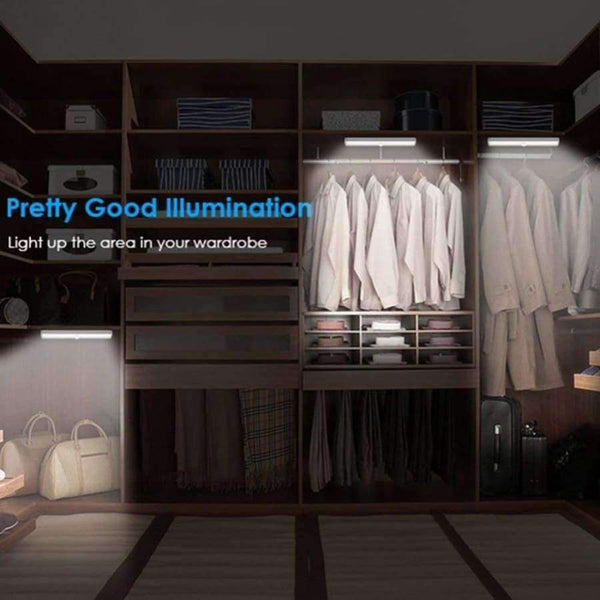 Planet Gates White / Battery Model LED Wireless Motion Sensor Light USB Closet Stairs Night Light for Wardrobe Cupboard Drawer Trunk Hallway Kitchen Baby Nursing