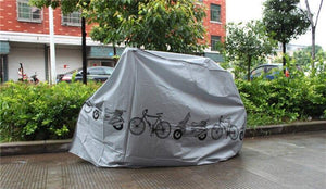 Planet Gates White Bicycle Outdoor Portable Waterproof Scooter Bike Motorcycle Rain Dust Cover Bicycle Protect Gear Cycling Bicycle Accessories