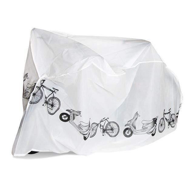 Planet Gates white Bicycle Protective Waterproof Cover Cycling Dust Rain Protection Bike Accessories