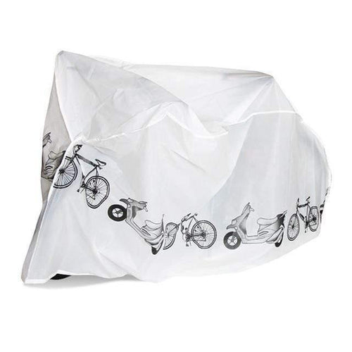 Planet Gates white Bicycle Protective Waterproof Cover Cycling Dust Rain Protection Bike Accessories