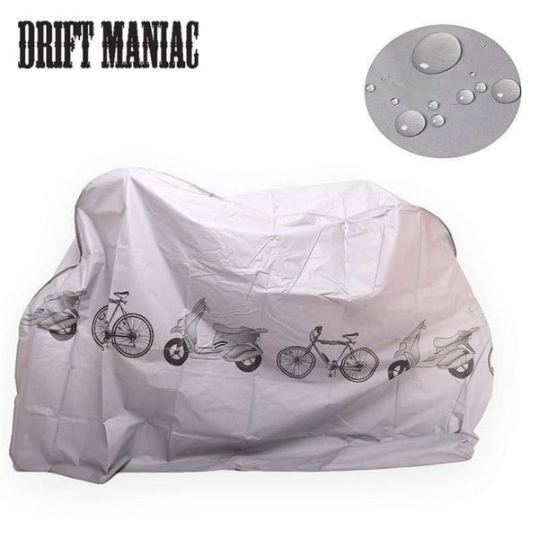 Planet Gates white Bicycle Protective Waterproof Cover Cycling Dust Rain Protection Bike Accessories