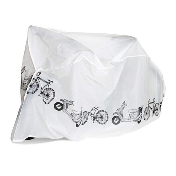 Planet Gates white Bicycle Protective Waterproof Cover Cycling Dust Rain Protection Bike Accessories