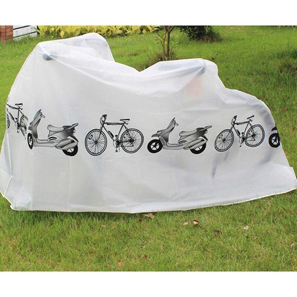 Planet Gates white Bicycle Protective Waterproof Cover Cycling Dust Rain Protection Bike Accessories