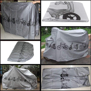 Planet Gates white Bicycle Protective Waterproof Cover Cycling Dust Rain Protection Bike Accessories