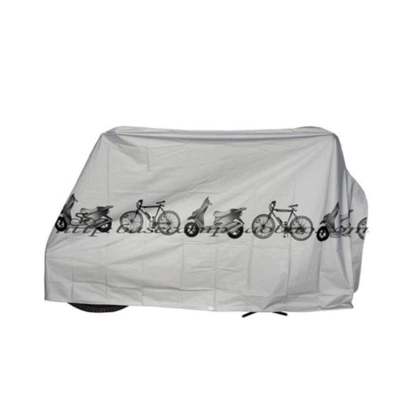 Planet Gates White Bicycle Waterproof Cover Outdoor Portable Scooter Bike Motorcycle Rain Dust Cover Bike Protect Cycling Accessories
