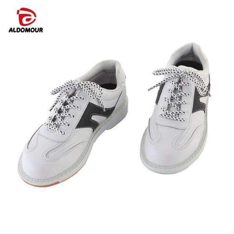 Planet Gates White Black / 4.5 Bowling Shoes Brands 2017 Domestic Exports To High Quality Unisex Bowling Shoes With Skidproof Sole Sneakers Hombre