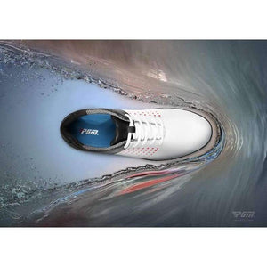 Planet Gates White black edge / 9.5 Shoes Men Eva Hot Sale Zapatos De Golf 2018 Winter New Pgm Leisure Sports Superfine + Activities Nail Super Waterproof