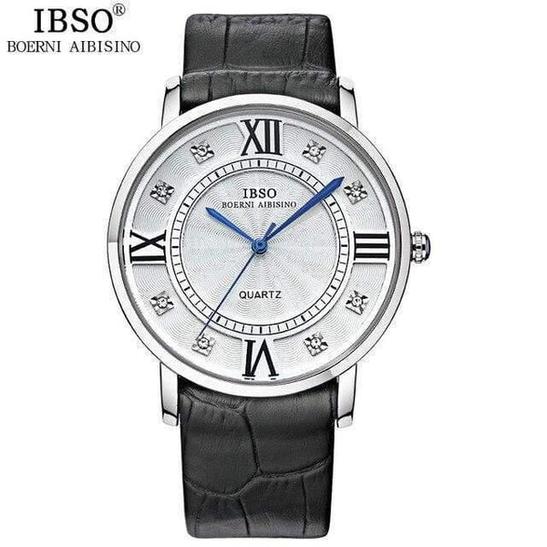 Planet Gates White black men Watch Fashion Women Watches Business Luxury Genuine Leather Strap Watch Men Relojes Hombre