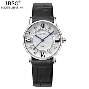 Planet Gates White black women Watch Fashion Women Watches Business Luxury Genuine Leather Strap Watch Men Relojes Hombre