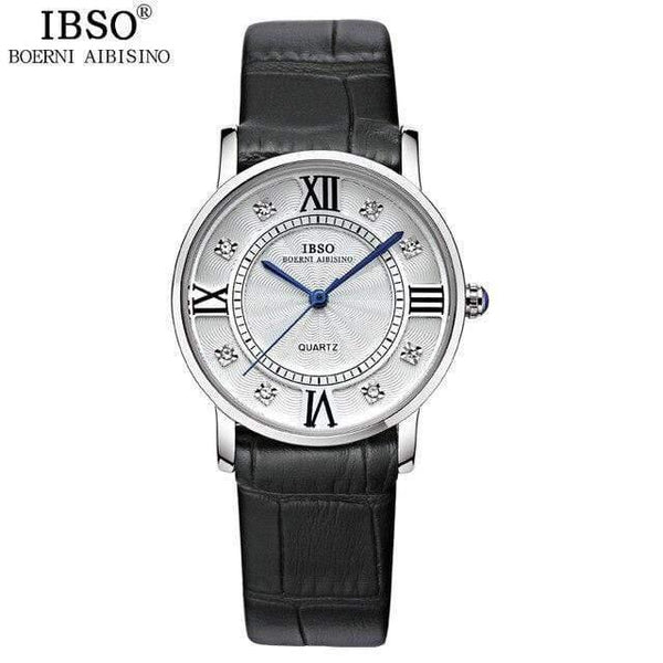 Planet Gates White black women Watch Fashion Women Watches Business Luxury Genuine Leather Strap Watch Men Relojes Hombre