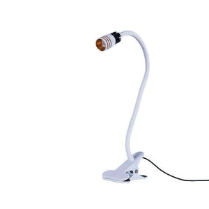 Planet Gates White body / 3W White Flexible 360 degree LED Desk Lamp with Clip 3W LED Reading Lamp USB Power Supply LED table light eye protect book Lamp