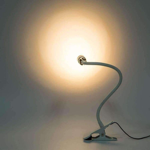 Planet Gates White body / 3W White Flexible 360 degree LED Desk Lamp with Clip 3W LED Reading Lamp USB Power Supply LED table light eye protect book Lamp