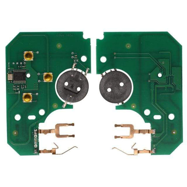 Planet Gates white BTN Board Smart Key Card for Renault Megane II Scenic II Grand Scenic 2003-2008 433mhz PCF7947 Chip ID46 3 Button Remote PCB Ultrasonic