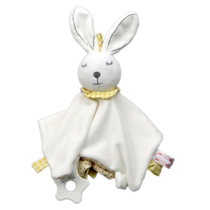 Planet Gates White Bunny045 Baby Stuffed Animal Toys Soothe Baby Appease Towel Soft Plush Comforting Toy Soothing Towel Baby Newborn Sleep Toys Plush Toy