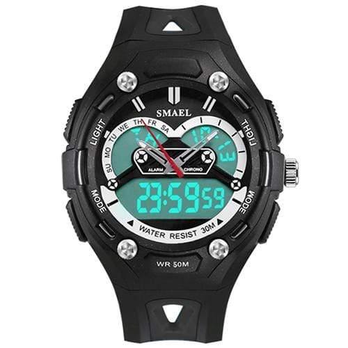 Planet Gates WHITE Children Watches Sports Waterproof Child Electronic LED 1339 Watch Safe Girls Boys Toy Watch Best Gifts