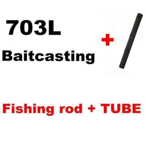 Planet Gates White / China 703 L & 763 ML Fast Action Spinning & Baitcasting Fishing rod 3 Sections Free Shipping