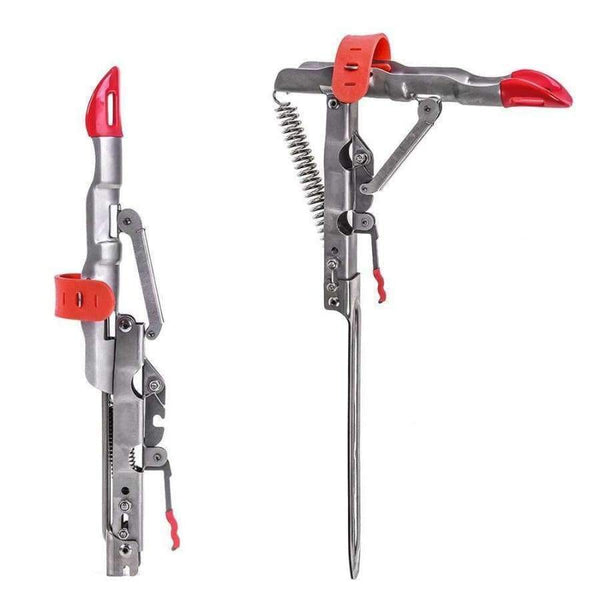 Planet Gates White / China Automatic Fishing Pole Bracket Fishing Rod Mount Steel High Strength Outdoor Fish Pole Holder Standard Fishing Gear Pesca