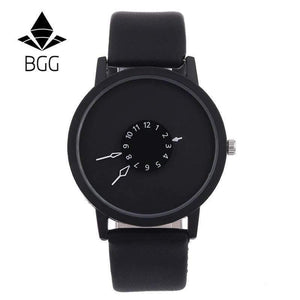 Planet Gates White / China Watches Men Women Quartz Clock New Design Unique Lovers' Wrist Watch Casual Black White Watch Leather Band