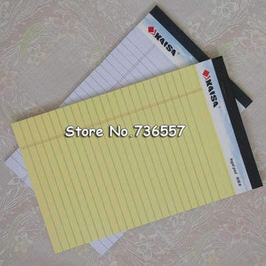 Planet Gates White Color Writing pad 6PCS A4 Memo Pad USA style 50 sheets/PCS Notebook paper Office School Supplies Notepad