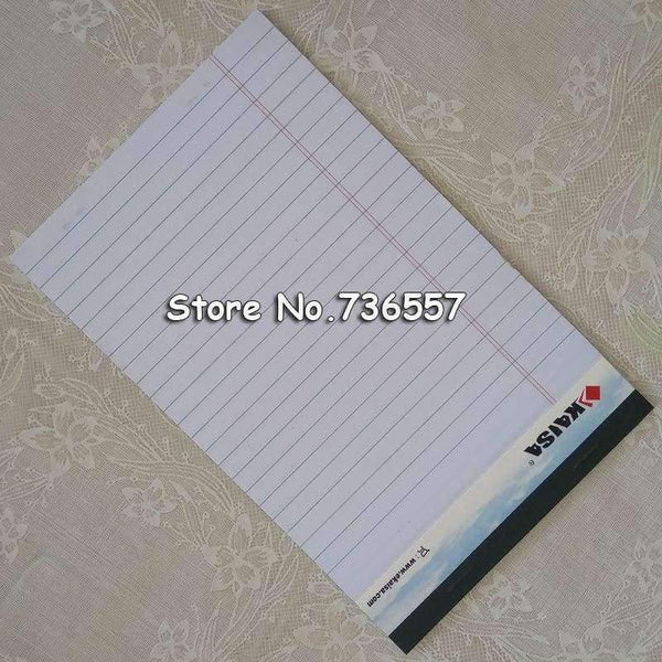Planet Gates White Color Writing pad 6PCS A4 Memo Pad USA style 50 sheets/PCS Notebook paper Office School Supplies Notepad