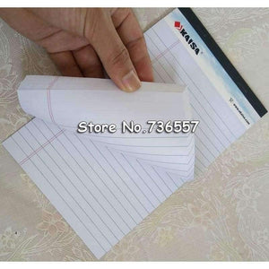 Planet Gates White Color Writing pad 6PCS A4 Memo Pad USA style 50 sheets/PCS Notebook paper Office School Supplies Notepad