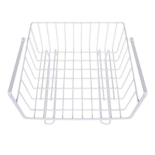 Planet Gates White Creative Multifunctional Over Door Storage Rack Kitchen Cabinet Drawer Organizer Basket Paper Towel Roll Holder Kitchen Storage