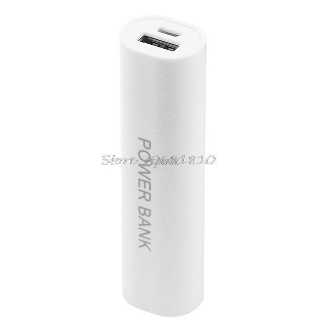 Planet Gates DIY USB Mobile Power Bank Charger Pack Box Battery Case For 1 x 18650 Portable Z17 Drop ship