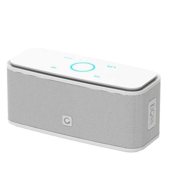 Planet Gates White DOSS SoundBox Touch Control Bluetooth Speaker 2*6W Portable Wireless Speakers Stereo Sound Box With Bass And Built-in Mic