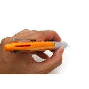 Planet Gates White Dr.Grip 4+1 (4 Ballpoint pen 0.7mm Black, Blue, Green, Red + 1 Mechanical Pencil 0.5mm) BKHDF-1SR Writing Supplies 2018