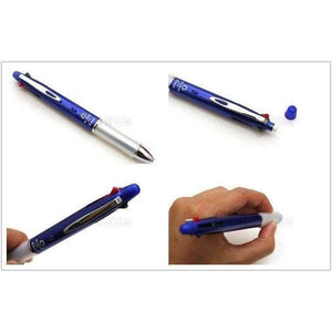 Planet Gates White Dr.Grip 4+1 (4 Ballpoint pen 0.7mm Black, Blue, Green, Red + 1 Mechanical Pencil 0.5mm) BKHDF-1SR Writing Supplies 2018