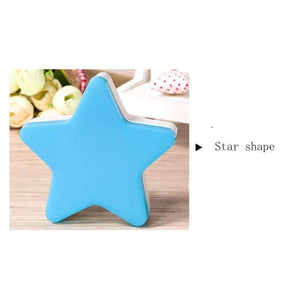 Planet Gates White / EU Led night light indoor lighting star shape plug-in intelligent light control night light US and Europe plug led table lamp
