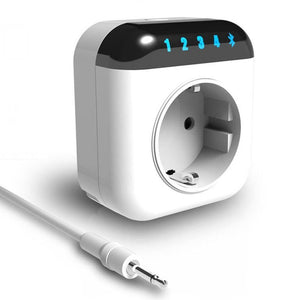 Planet Gates White / EU Nashone Smart Thermostat 220V Temperature Controller Bluetooth Smart Plug App Remote Control Socket With Timing  And Countdown